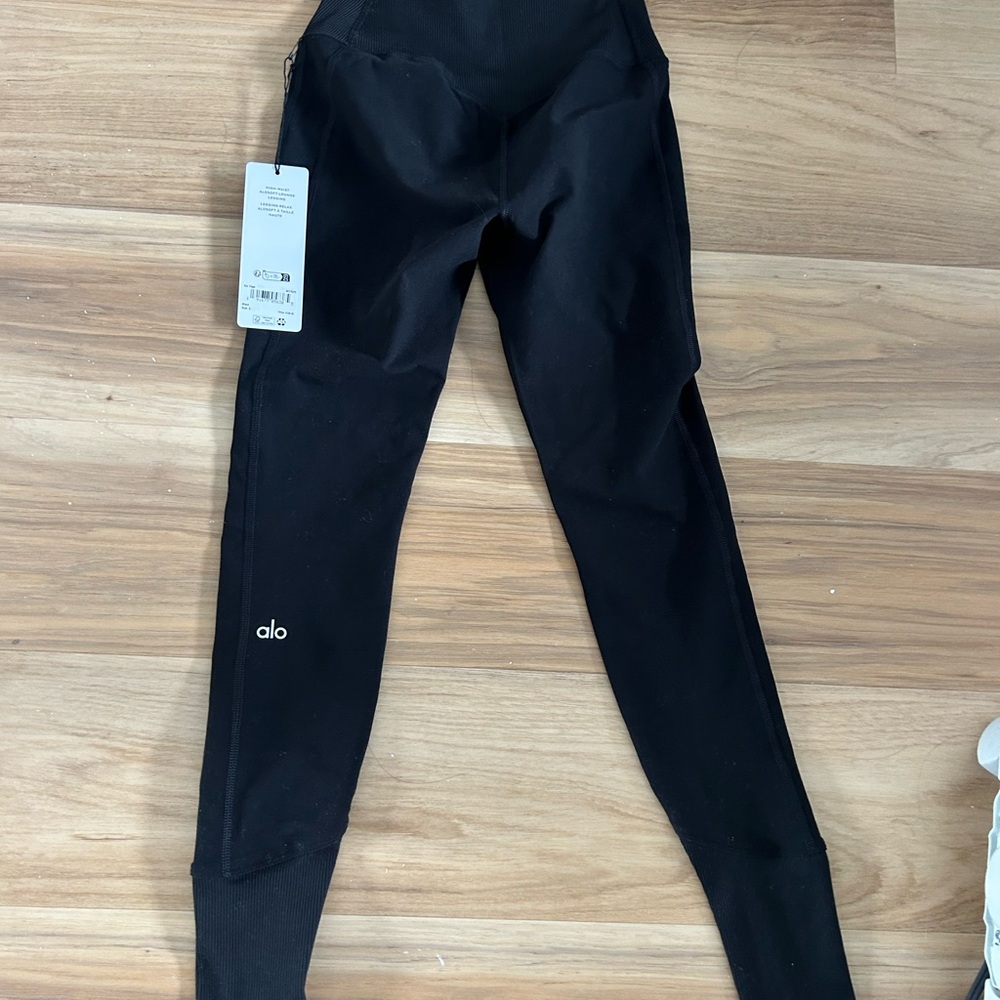 ALO Yoga alosoft high waist lounge Black Leggings